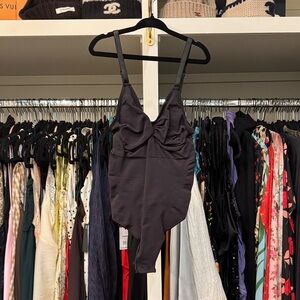 SKIMS Black Bodysuit